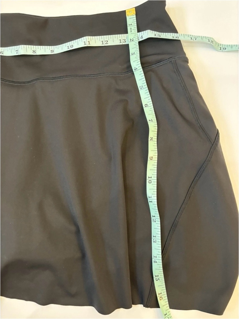 Athleta Ace Tennis Skort Black Women’s M Athletic Built In Shorts - Picture 6 of 6